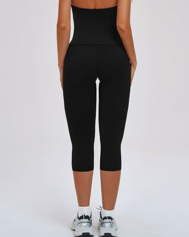 Yoga High Waist Mid Leggings