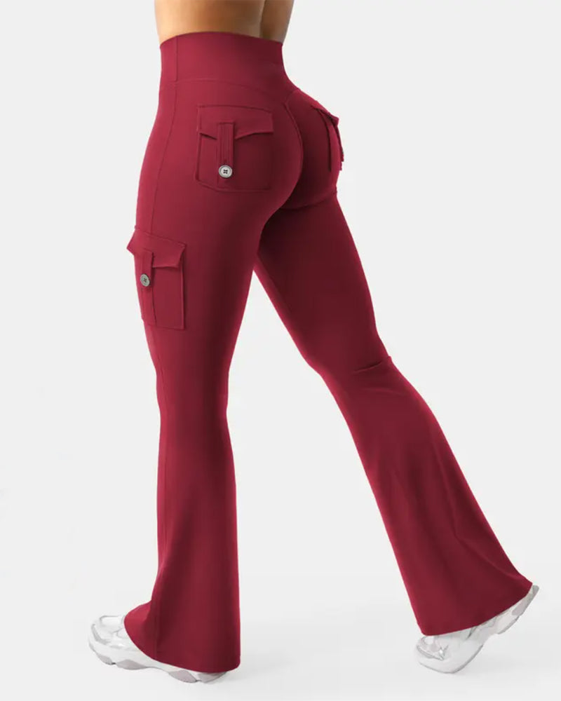 Flared Workwear Yoga Leggings