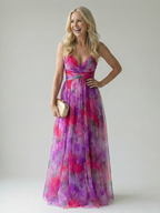 VIOLET | WRAP MAXI DRESS