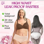 ⏳Last Day! Buy 1-Get 3 Packs!!🔥2026 Best-Selling🏆LunaBloom™ High-Waist Leak-Proof Panties ✨Butter-soft, ultra-stretchy & discreetly protective 🍃