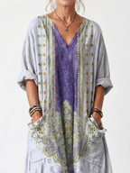 RAINA | EMBROIDERED MIDI DRESS