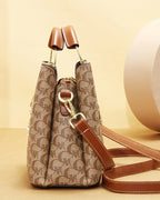 Retro Stylish Printed Handbag