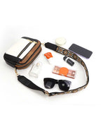 Multifunctional zipper crossbody bag
