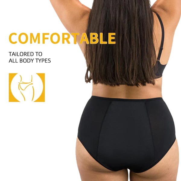 ⏳Last Day! Buy 1-Get 3 Packs!!🔥2026 Best-Selling🏆LunaBloom™ High-Waist Leak-Proof Panties ✨Butter-soft, ultra-stretchy & discreetly protective 🍃