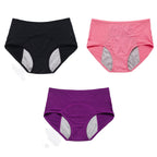 ⏳Last Day! Buy 1-Get 3 Packs!!🔥2026 Best-Selling🏆LunaBloom™ High-Waist Leak-Proof Panties ✨Butter-soft, ultra-stretchy & discreetly protective 🍃