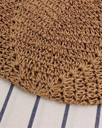Tote Crossbody Straw Bag