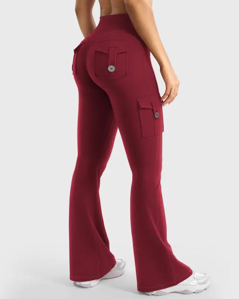 Flared Workwear Yoga Leggings