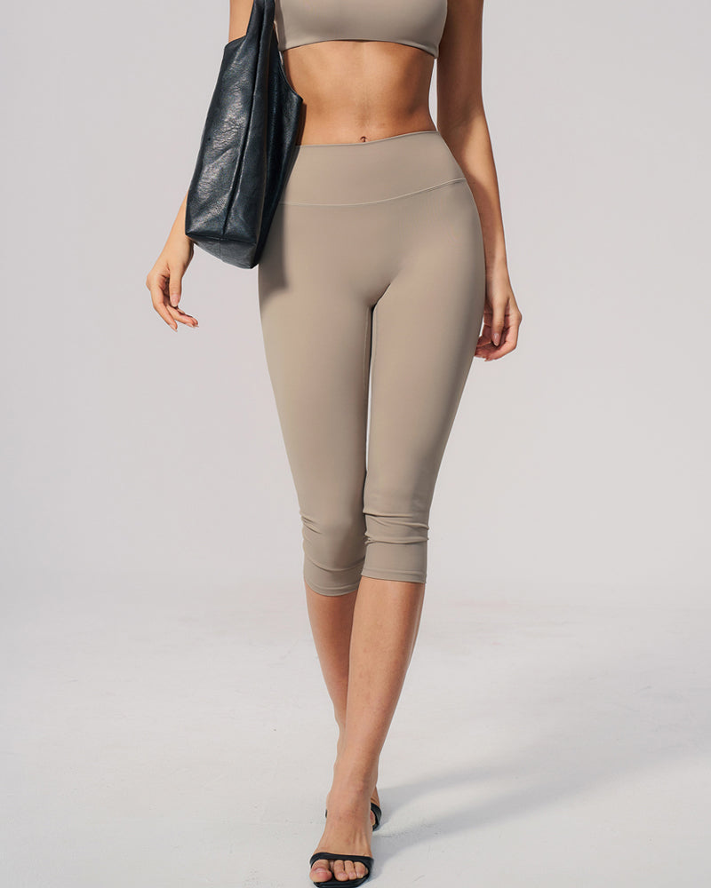 Yoga High Waist Mid Leggings