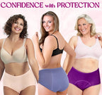 ⏳Last Day! Buy 1-Get 3 Packs!!🔥2026 Best-Selling🏆LunaBloom™ High-Waist Leak-Proof Panties ✨Butter-soft, ultra-stretchy & discreetly protective 🍃