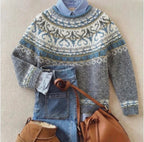 Clara™ | Chic Vintage Knit Sweater