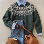 Clara™ | Chic Vintage Knit Sweater