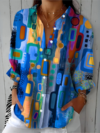 CATALINA | ARTISTIC BUTTON-FRONT BLOUSE