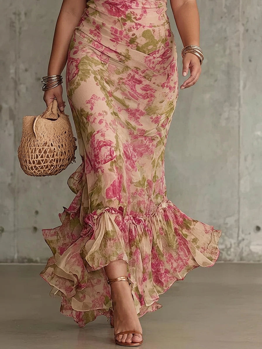 MAE | VINTAGE ROSE MAXI DRESS
