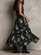 SELENE | BOHEMIAN FLORAL MAXI DRESS