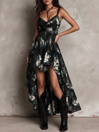 SELENE | BOHEMIAN FLORAL MAXI DRESS