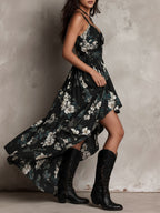 SELENE | BOHEMIAN FLORAL MAXI DRESS