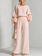 EMILY | FLORAL CUFF TWO-PIECE SET