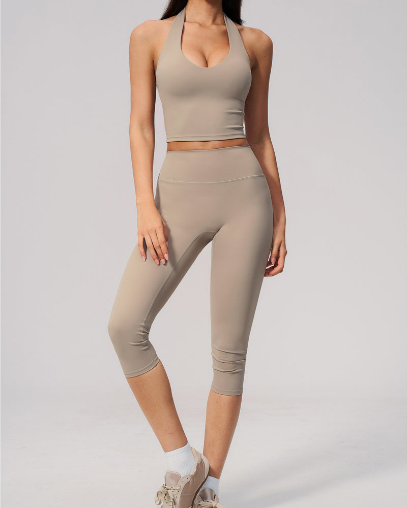 Yoga High Waist Mid Leggings