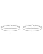 🏖️ Women's KC Gold & Sterling Silver Anklets