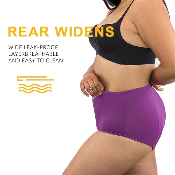 ⏳Last Day! Buy 1-Get 3 Packs!!🔥2026 Best-Selling🏆LunaBloom™ High-Waist Leak-Proof Panties ✨Butter-soft, ultra-stretchy & discreetly protective 🍃