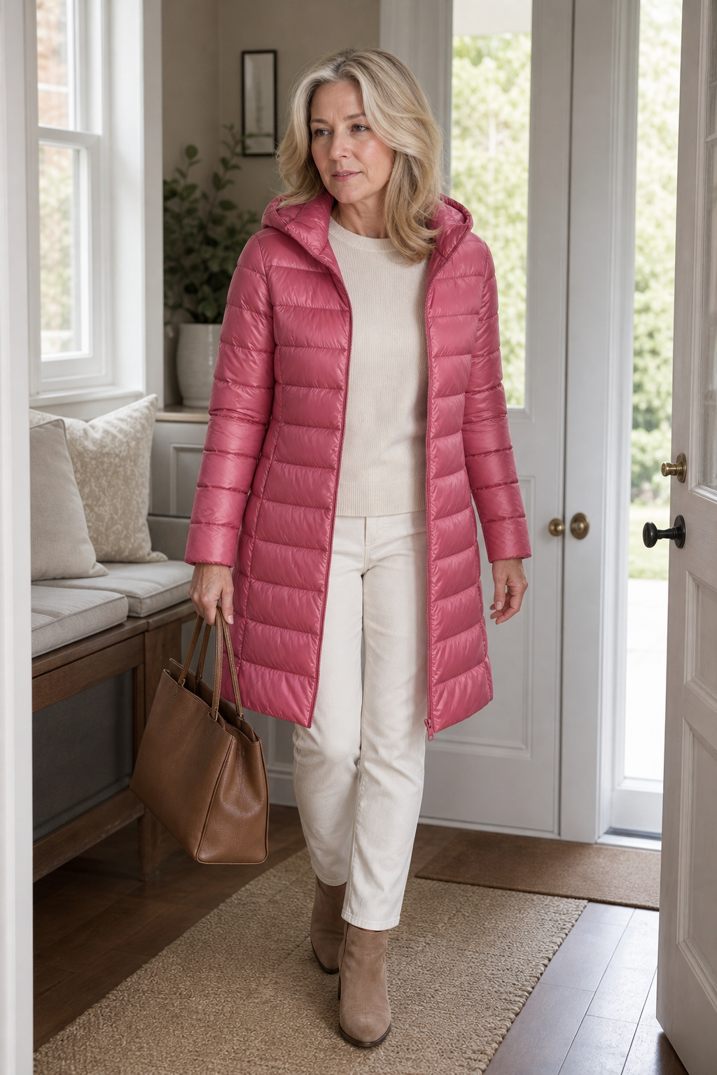 ARIZONA – Detachable-Hood Puffer Jacket