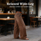 High-Waist Wide-Leg Jeans