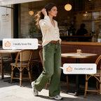 High-Waist Wide-Leg Jeans